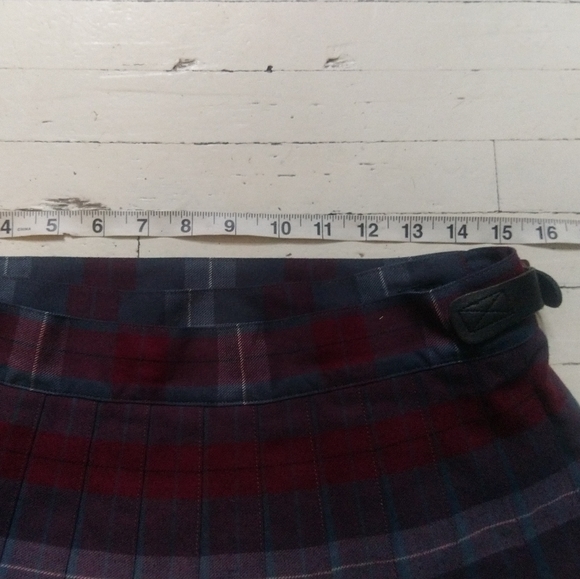 Vintage Plaid Kilt Skort - Picture 4 of 4